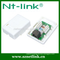 1 Port Cat5e UTP RJ45 Surface Box